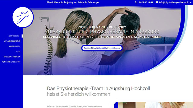 Das Physiotherapie Augsburg Hochzoll