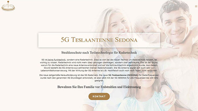 Sedona Teslaantenne 5G – Umwelttechnik München