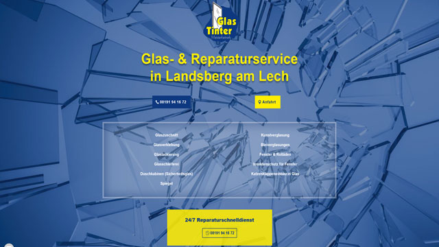 Glas Tinter | Glas- & Reparaturservice Landsberg am Lech