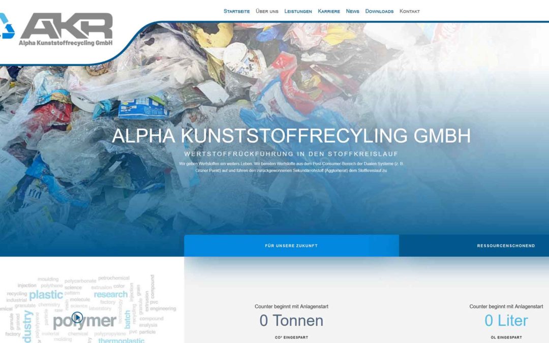 AKR GmbH – Kunstoffrecycling