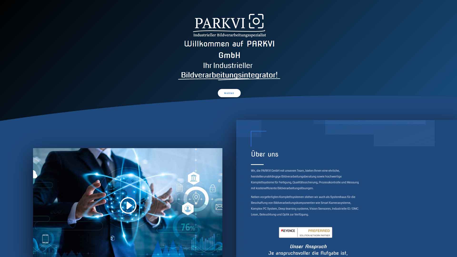 Werbeagentur für Webdesign in Augsburg – Parkvi GmbH | Bildverarbeitungsintegrator