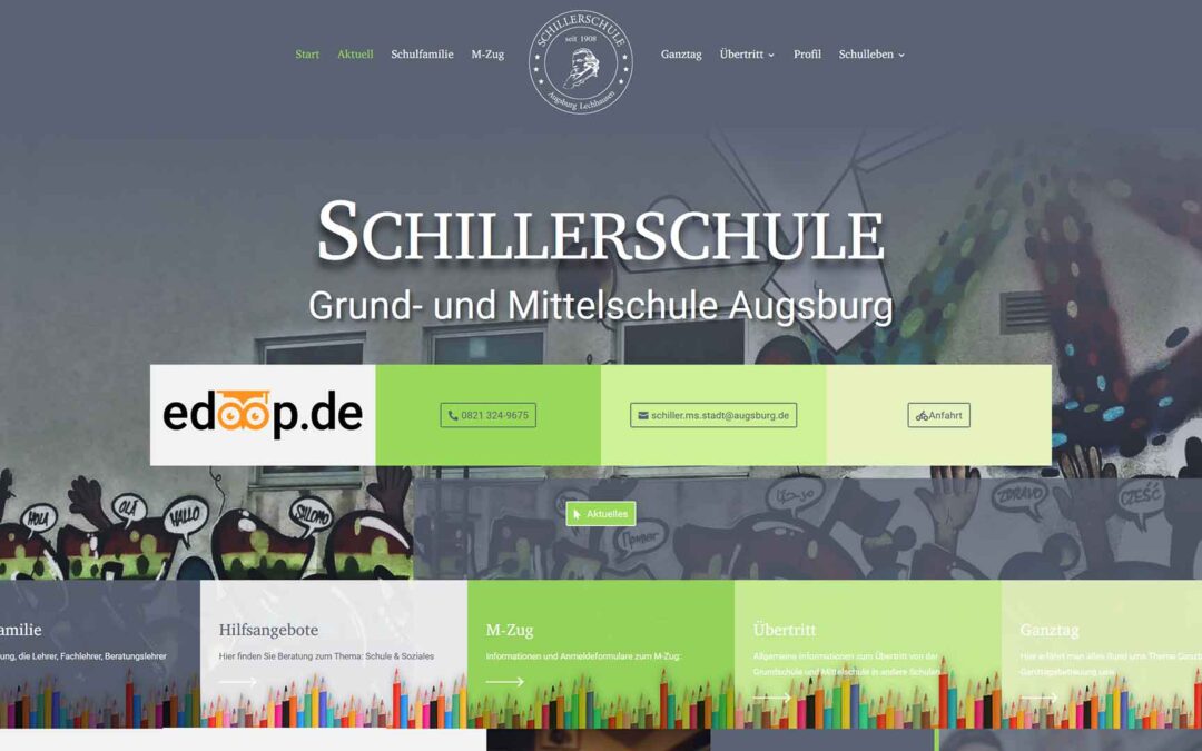 Ein Projekt von Herzen: Die neue Webseite der Schillerschule